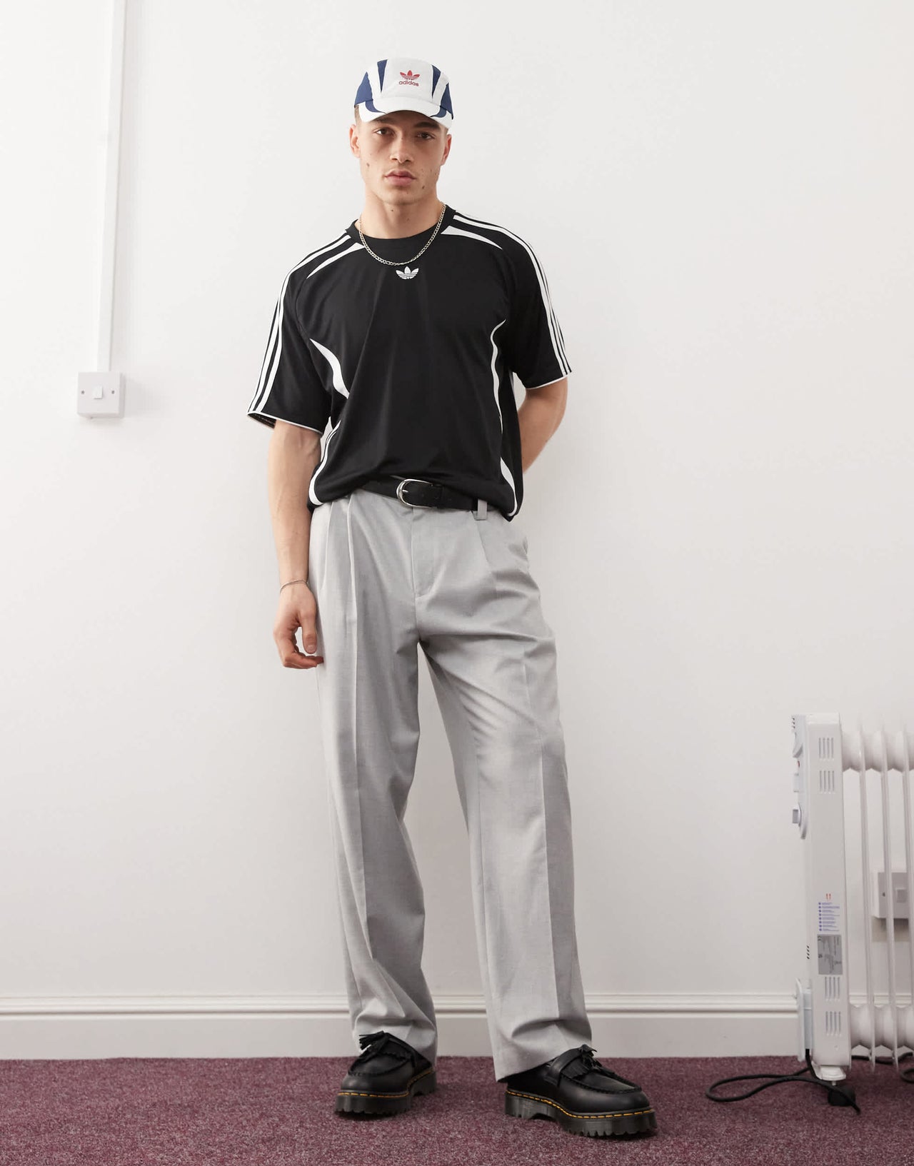 adidas Originals Teamgeist t-shirt in black