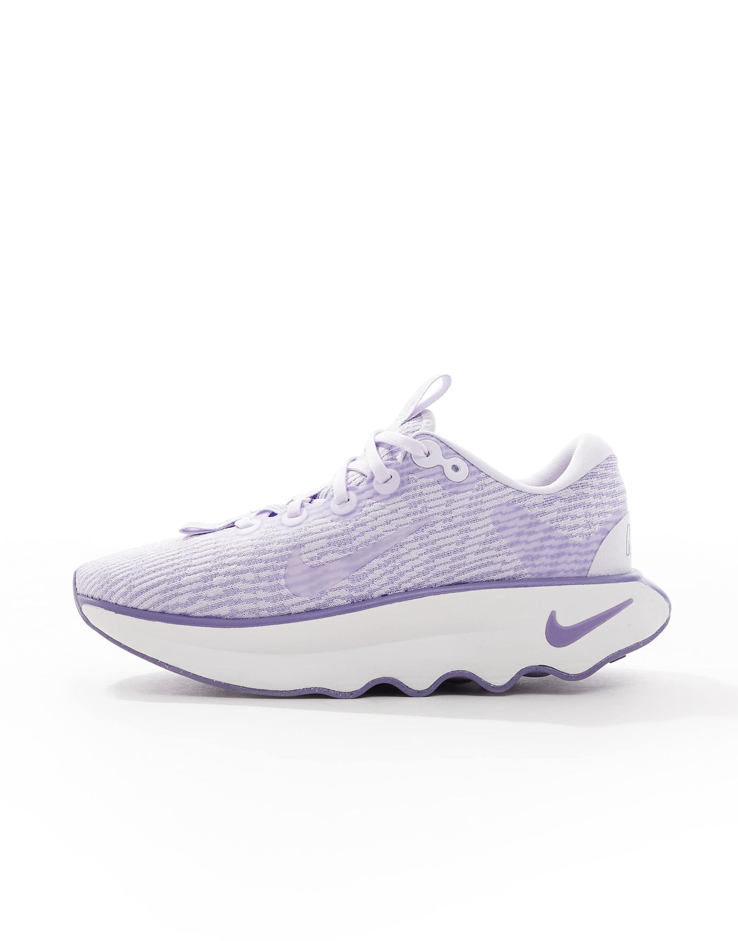 Nike Training Motiva trainers in lilac and white