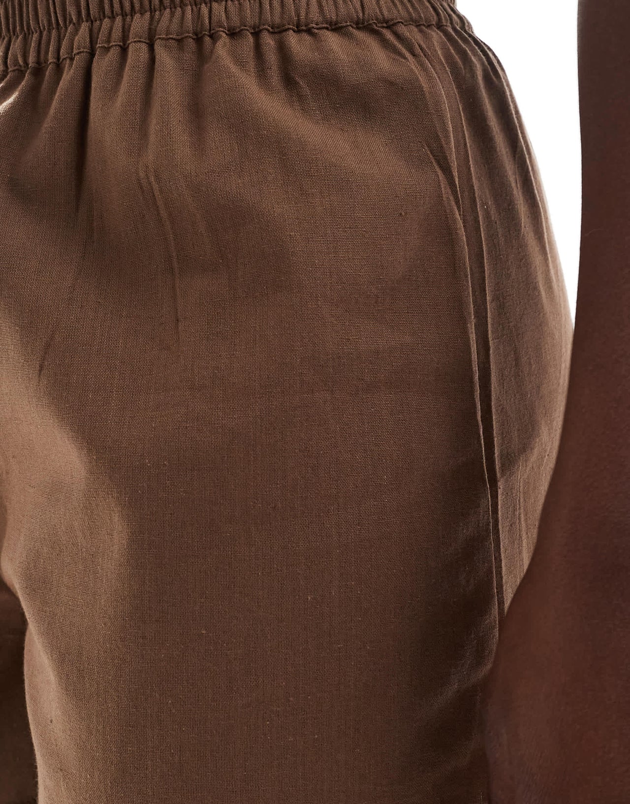 Esmee Exclusive beach short co-ord in coffee