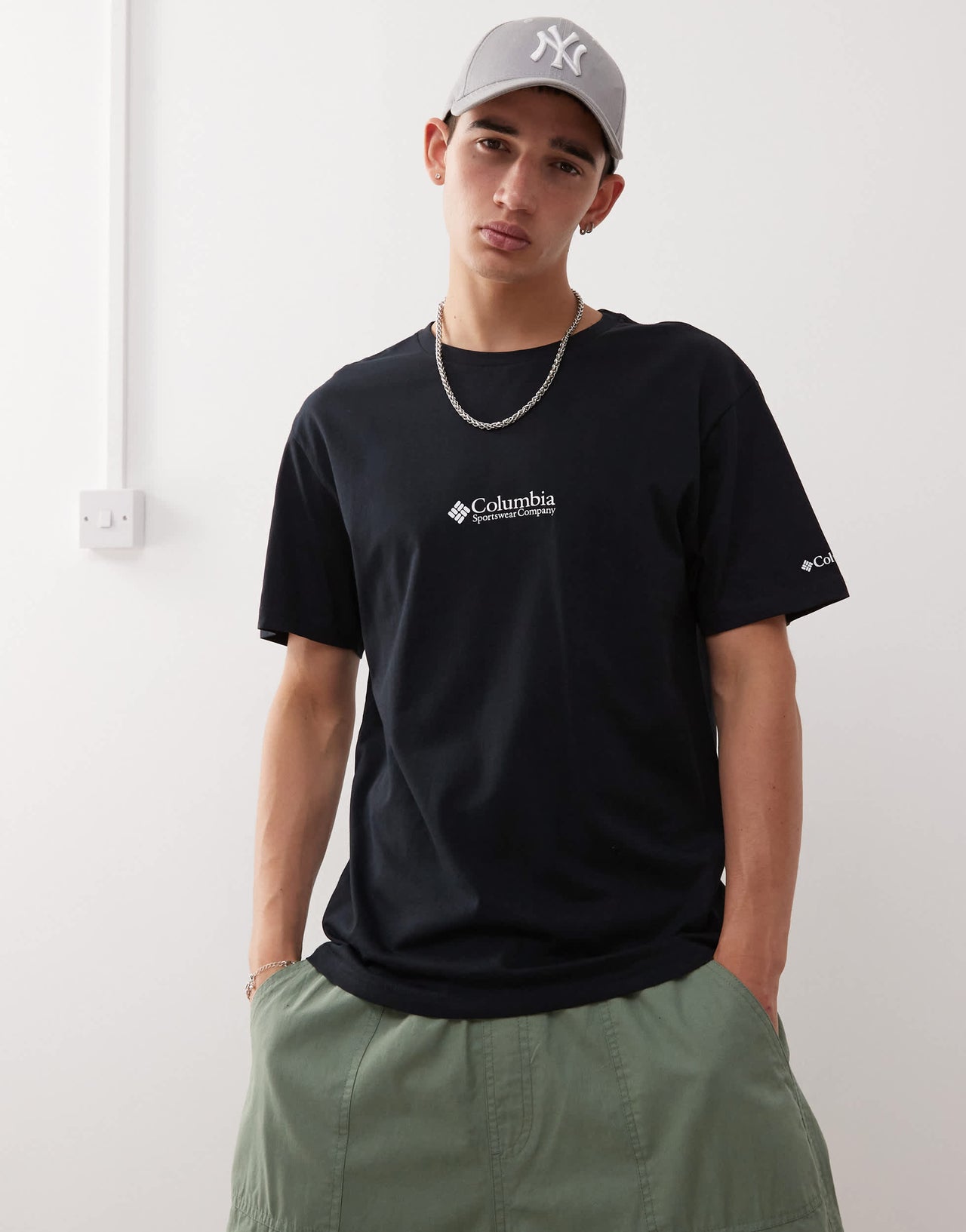Columbia CSC basic logo  t-shirt in black