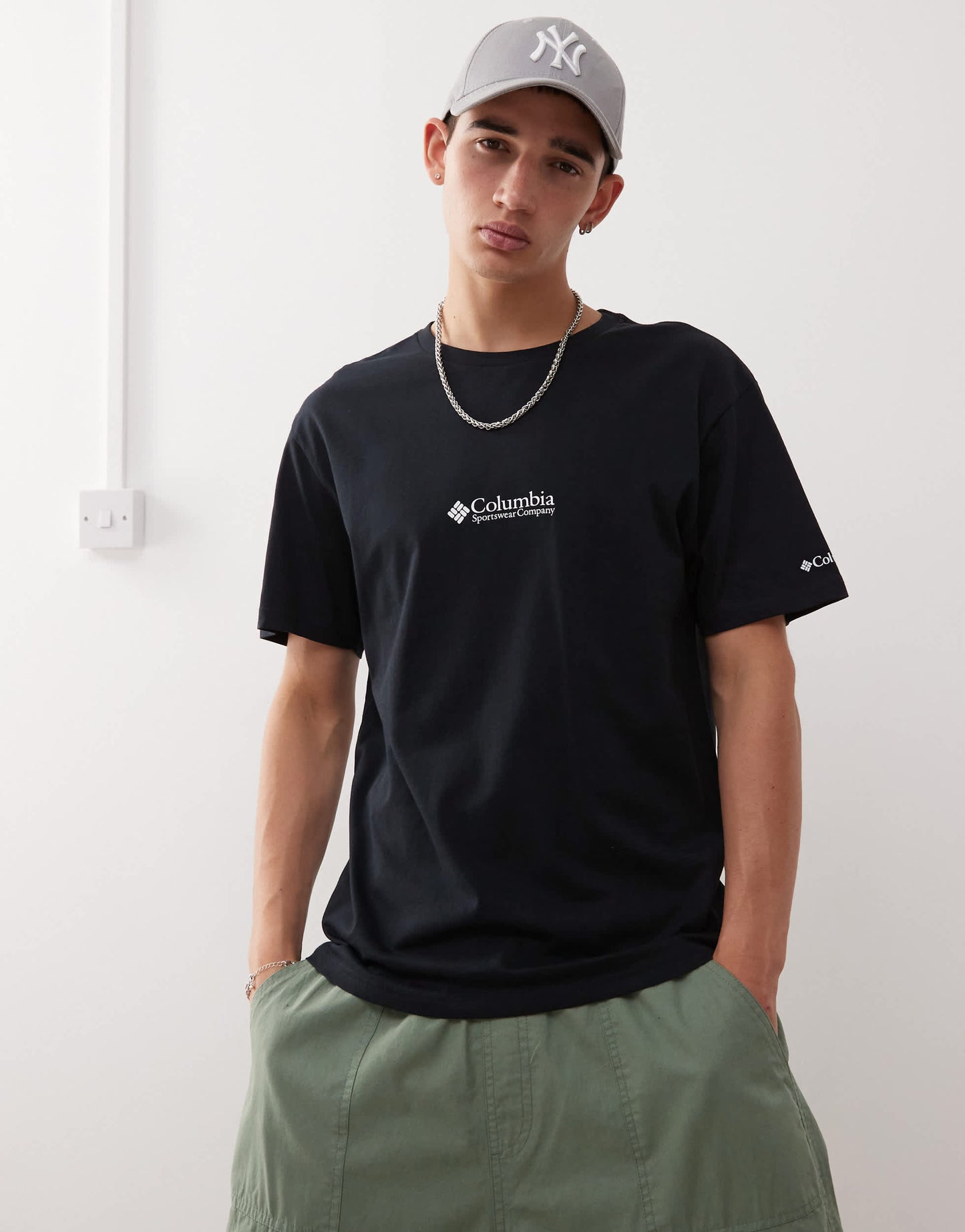 Columbia CSC basic logo  t-shirt in black