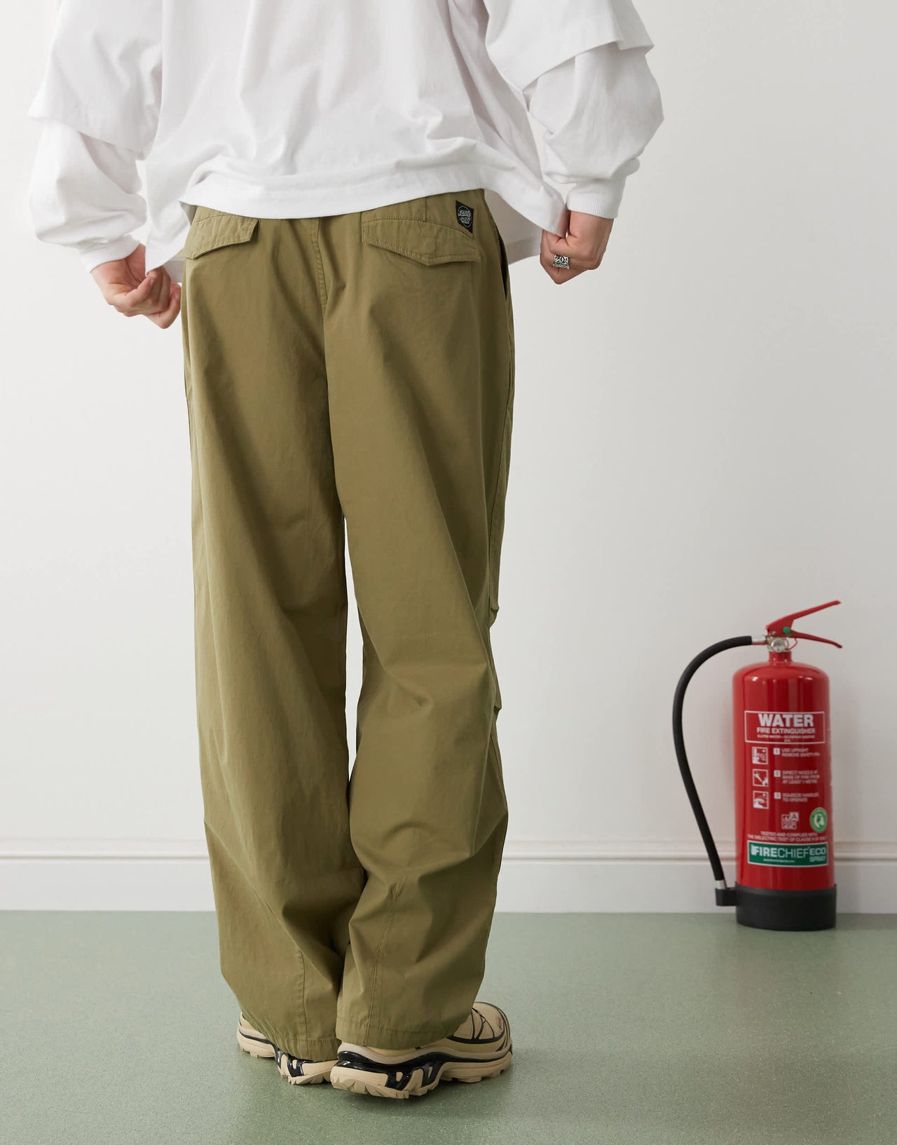 Santa Cruz flight pant in khaki