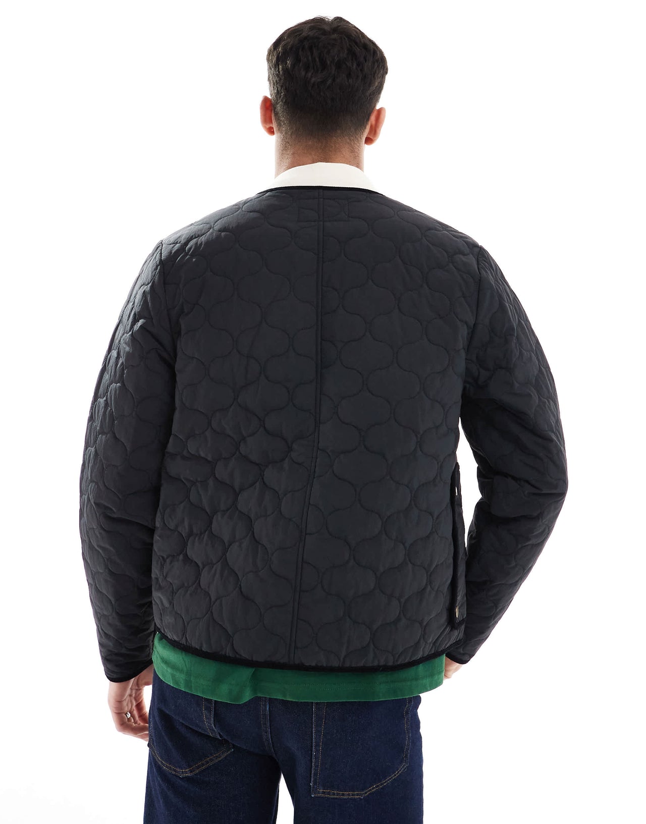 Hunter quilted jacket in black
