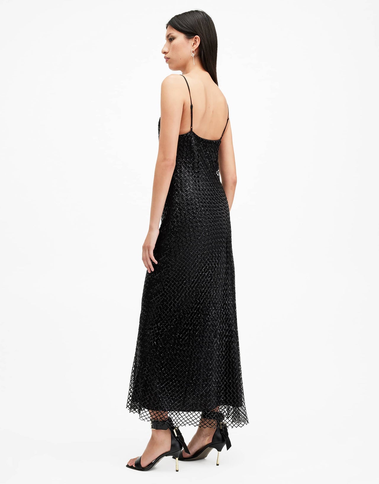 AllSaints Chantelle dress in black