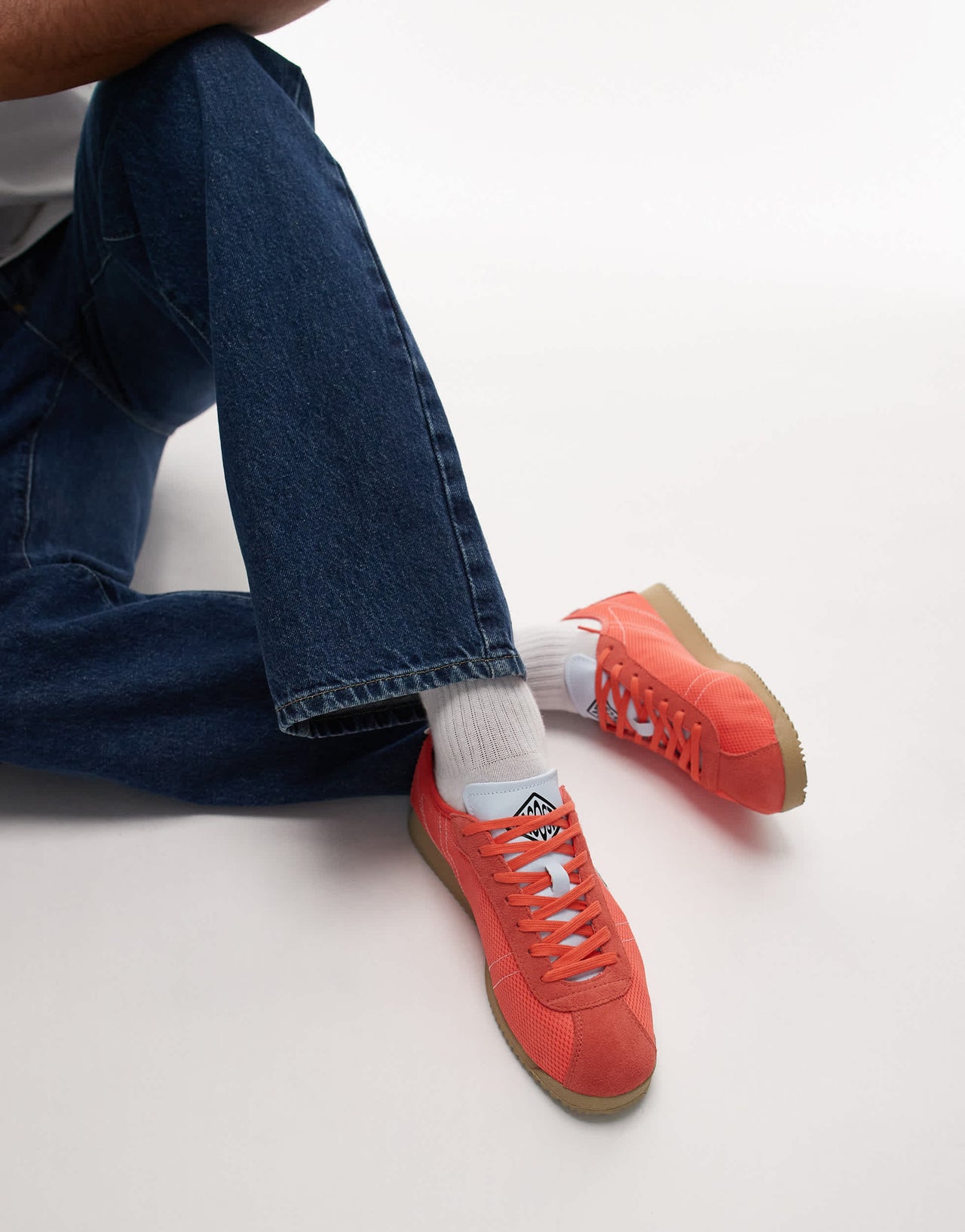 Lacoste club low mesh trainers in pink