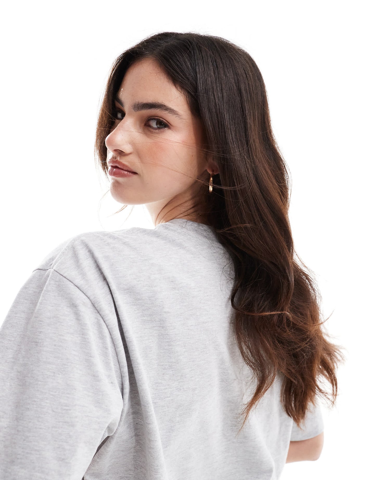Cotton On boxy oversized t-shirt in grey