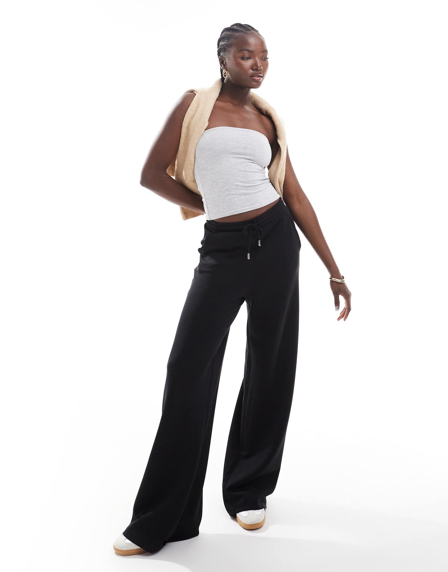 Cotton On all day bandaeu tube top in grey