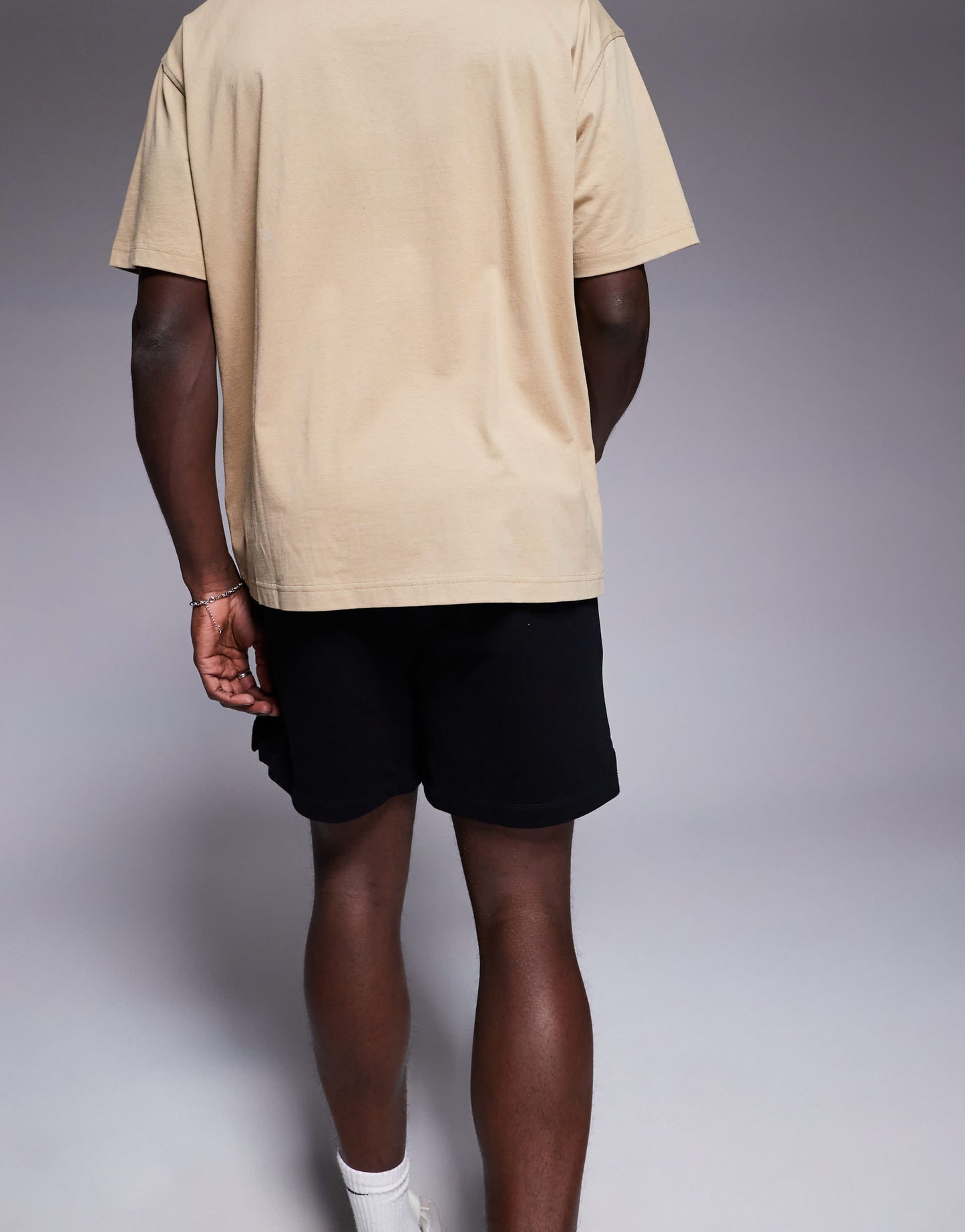 HUGO RED Dulasho logo relaxed fit sweat shorts in black CO-ORD
