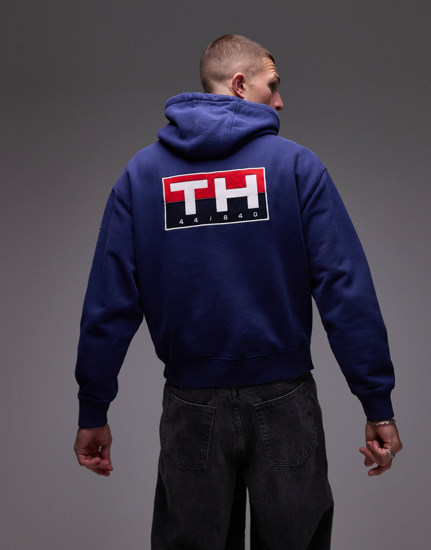 Tommy Hilfiger sailing hoodie in navy