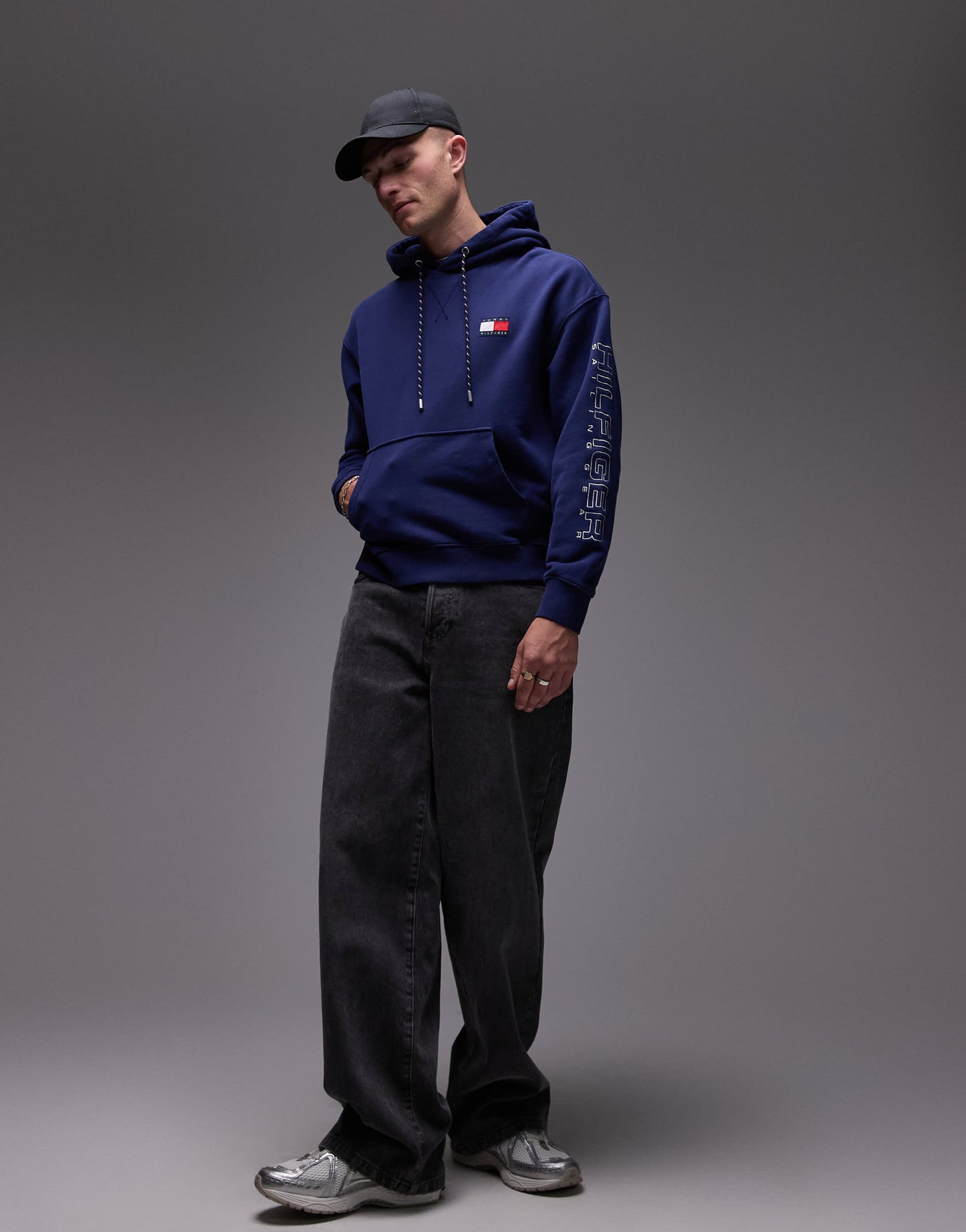 Tommy Hilfiger sailing hoodie in navy