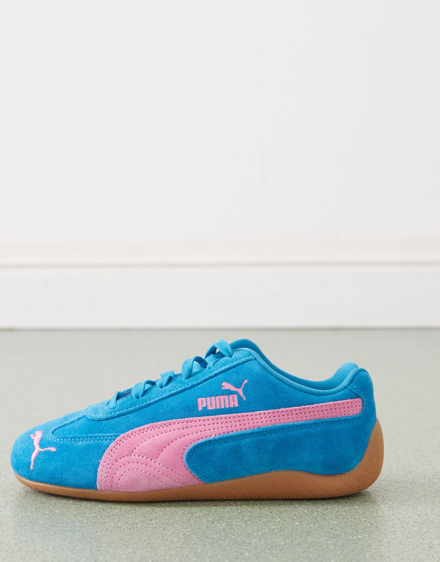 Puma Speedcat OG trainers in teal & pink