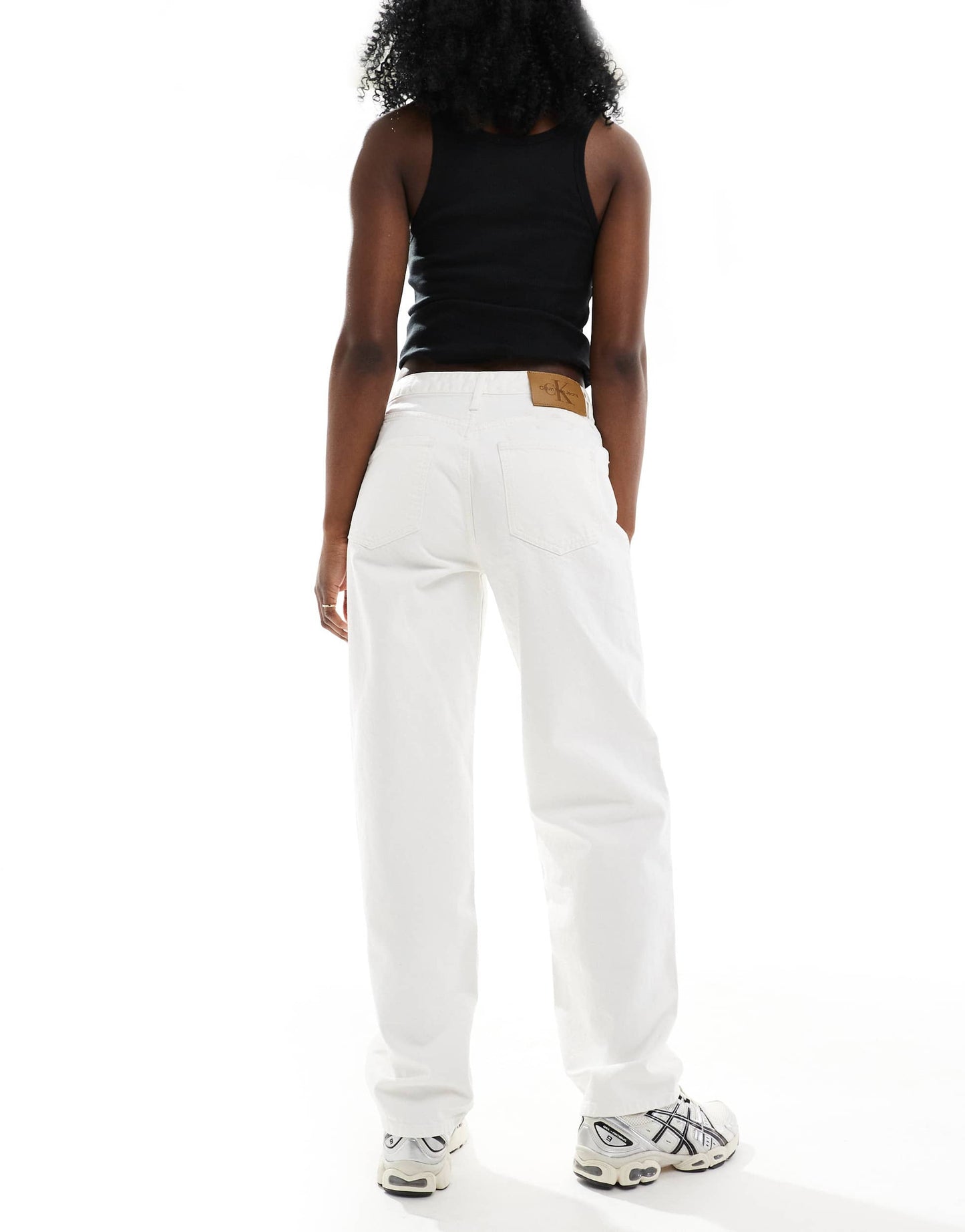Calvin Klein Jeans 90s loose jeans in white wash