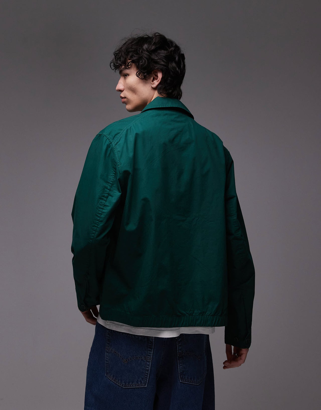 Tommy Hilfiger lightweight harrington jacket in green