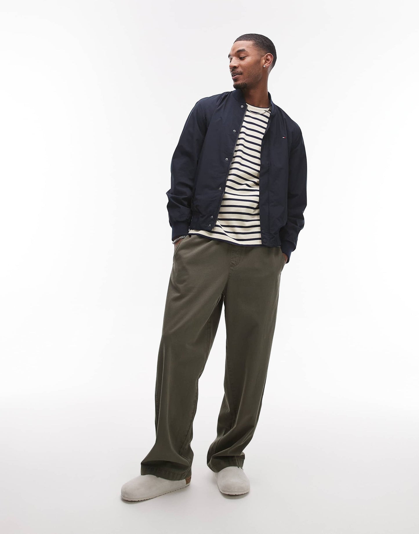 Tommy Hilfiger tech lightweight bomber in navy