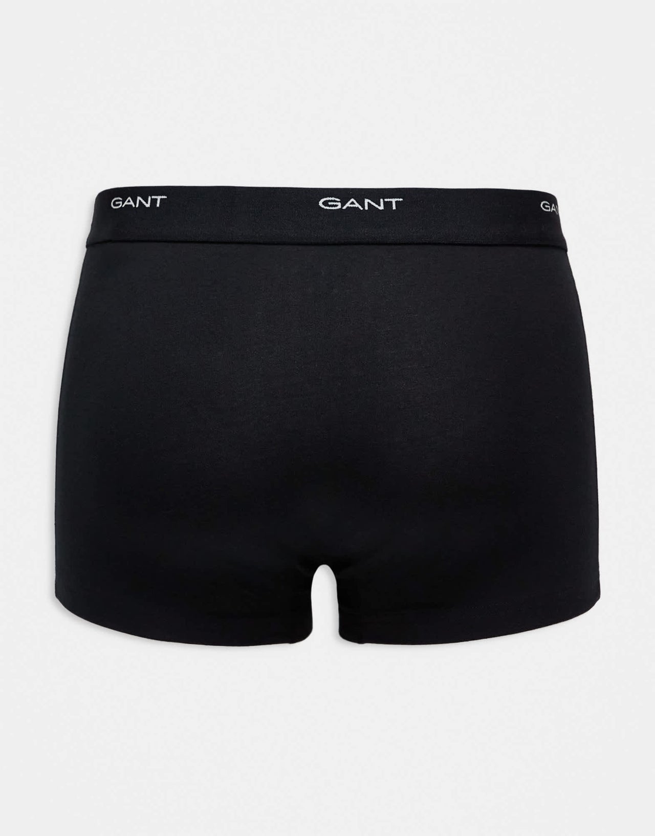 GANT 3 pack trunks with logo waistband in black