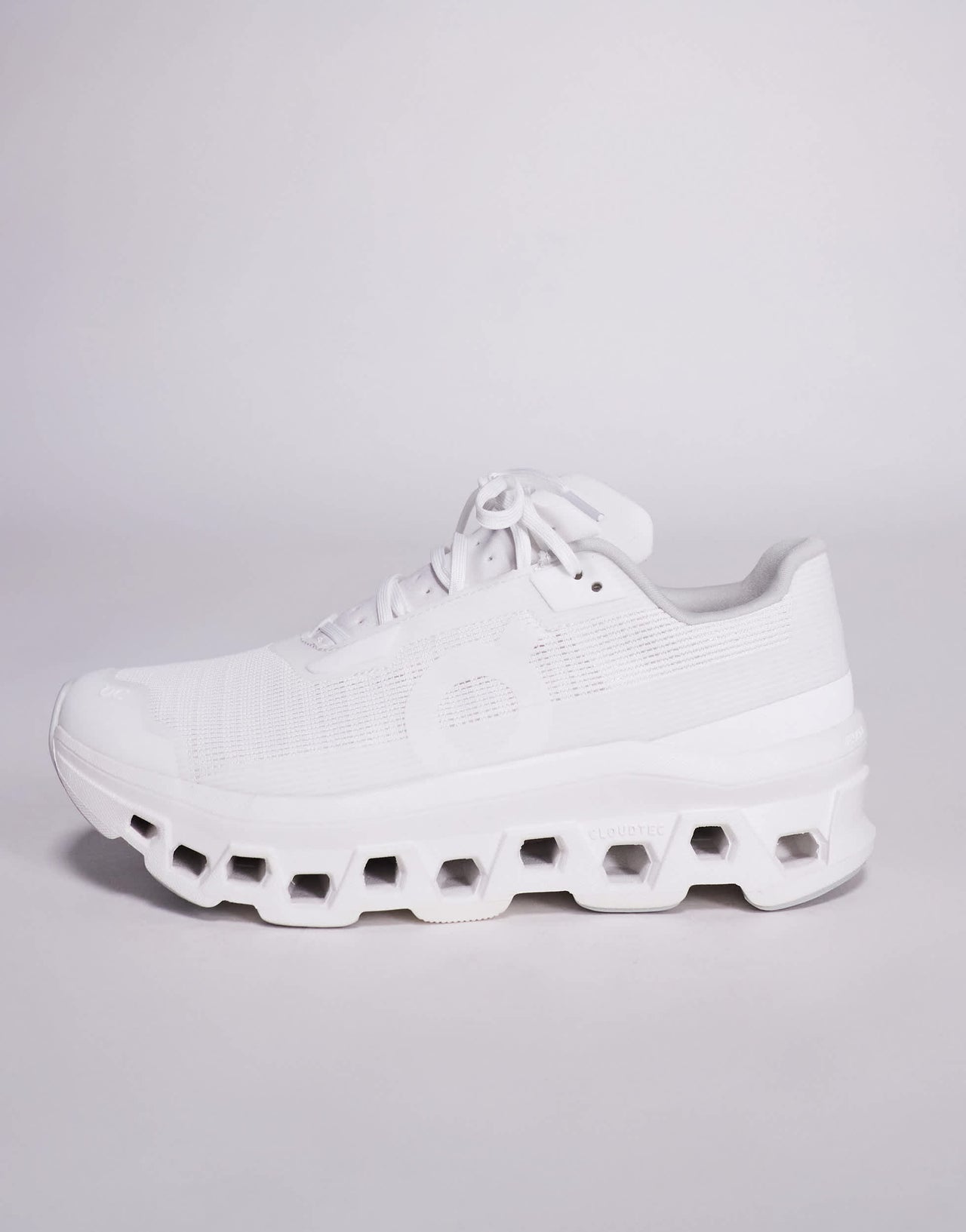 ON Cloudmonster Void running trainers in white