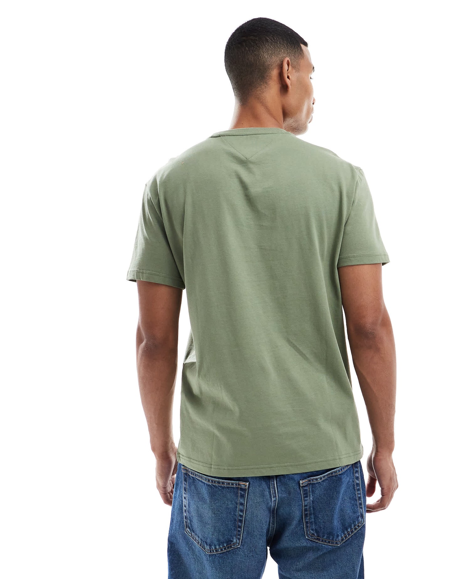 Tommy Jeans graphic t-shirt in army green