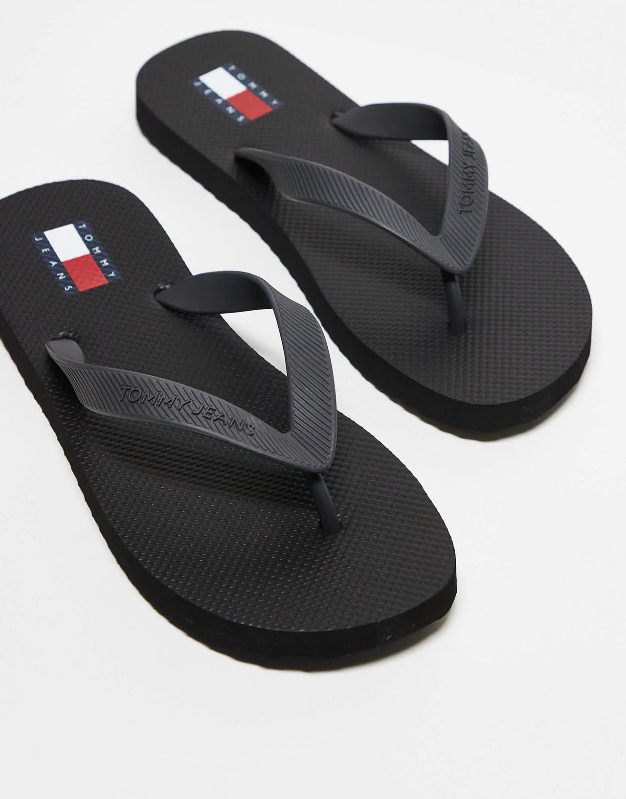 Tommy Jeans flip flop in black