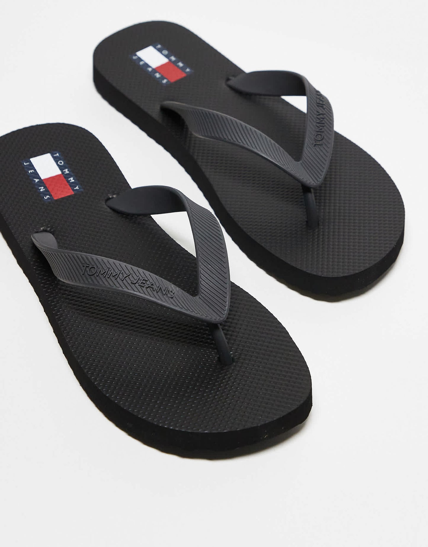 Tommy Jeans flip flop in black