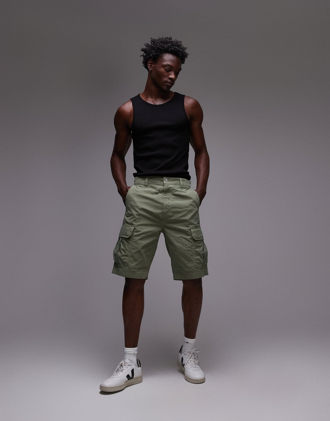 Tommy Jeans Otis regular cargo shorts in green