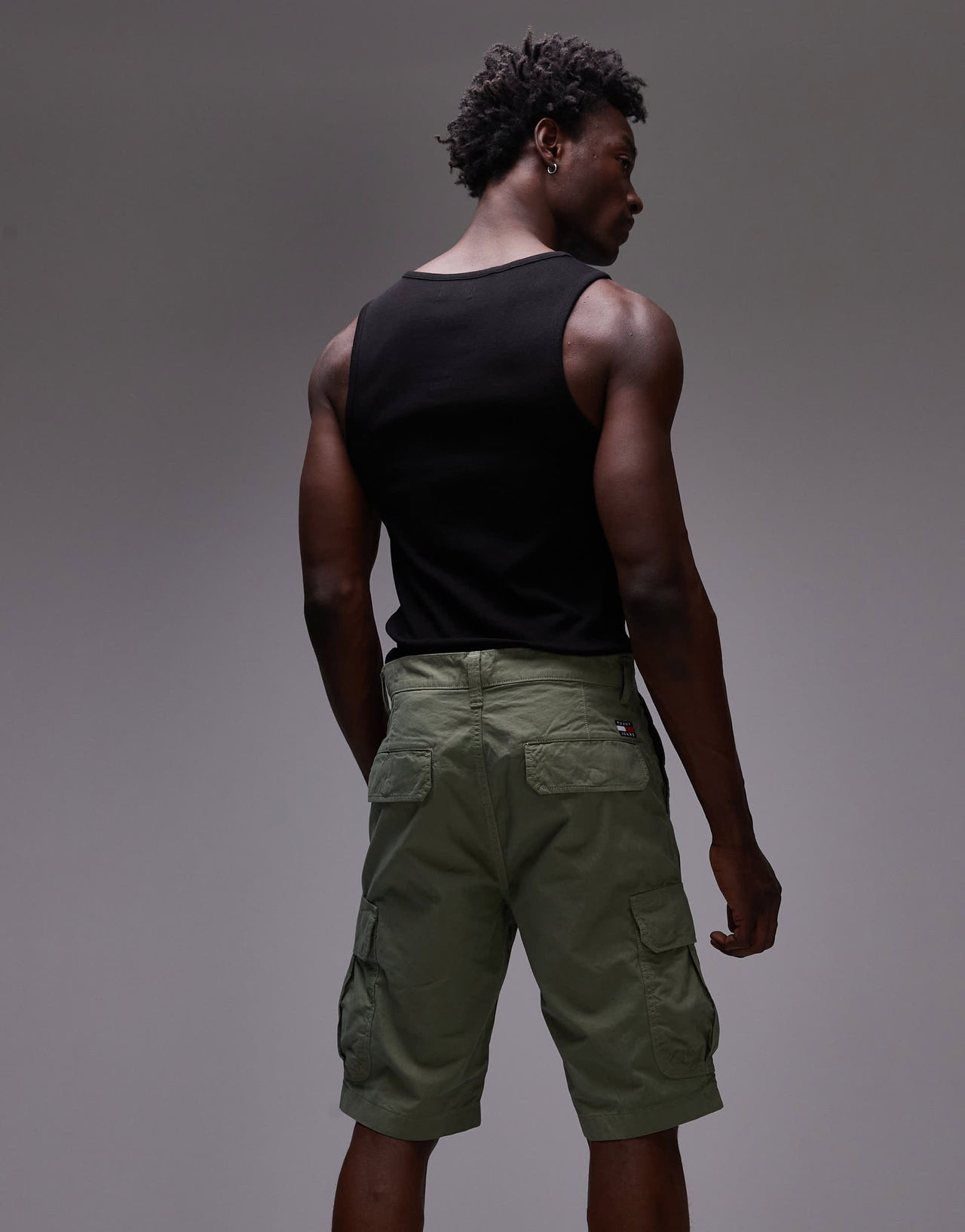 Tommy Jeans Otis regular cargo shorts in green