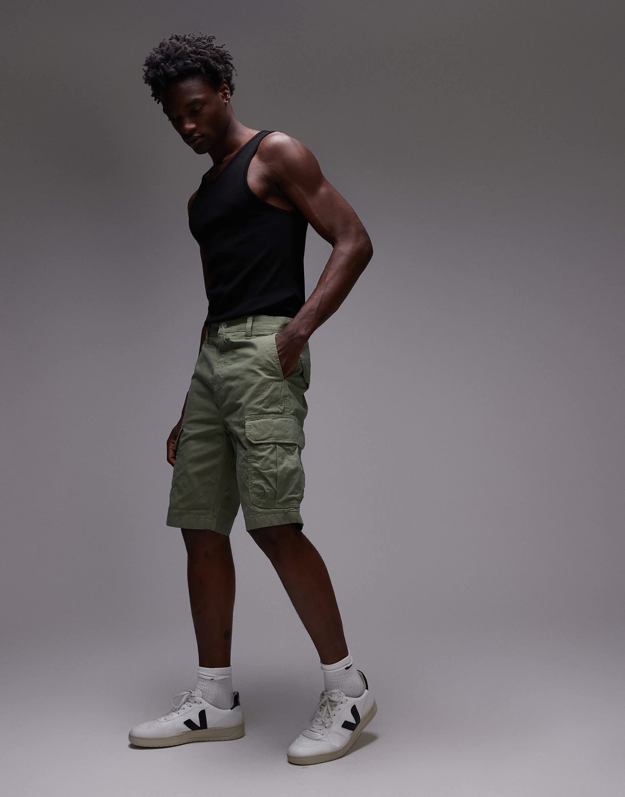 Tommy Jeans Otis regular cargo shorts in green