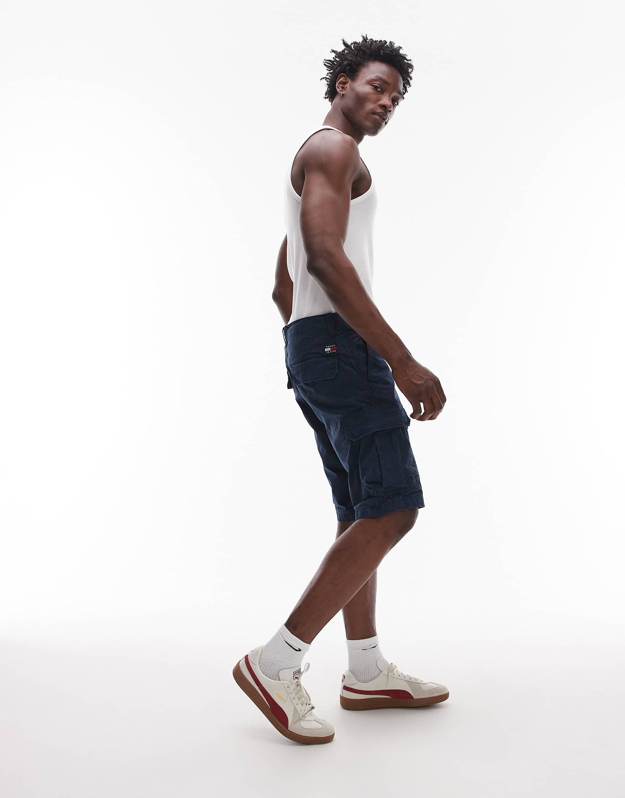 Tommy Jeans Otis regular cargo shorts in navy