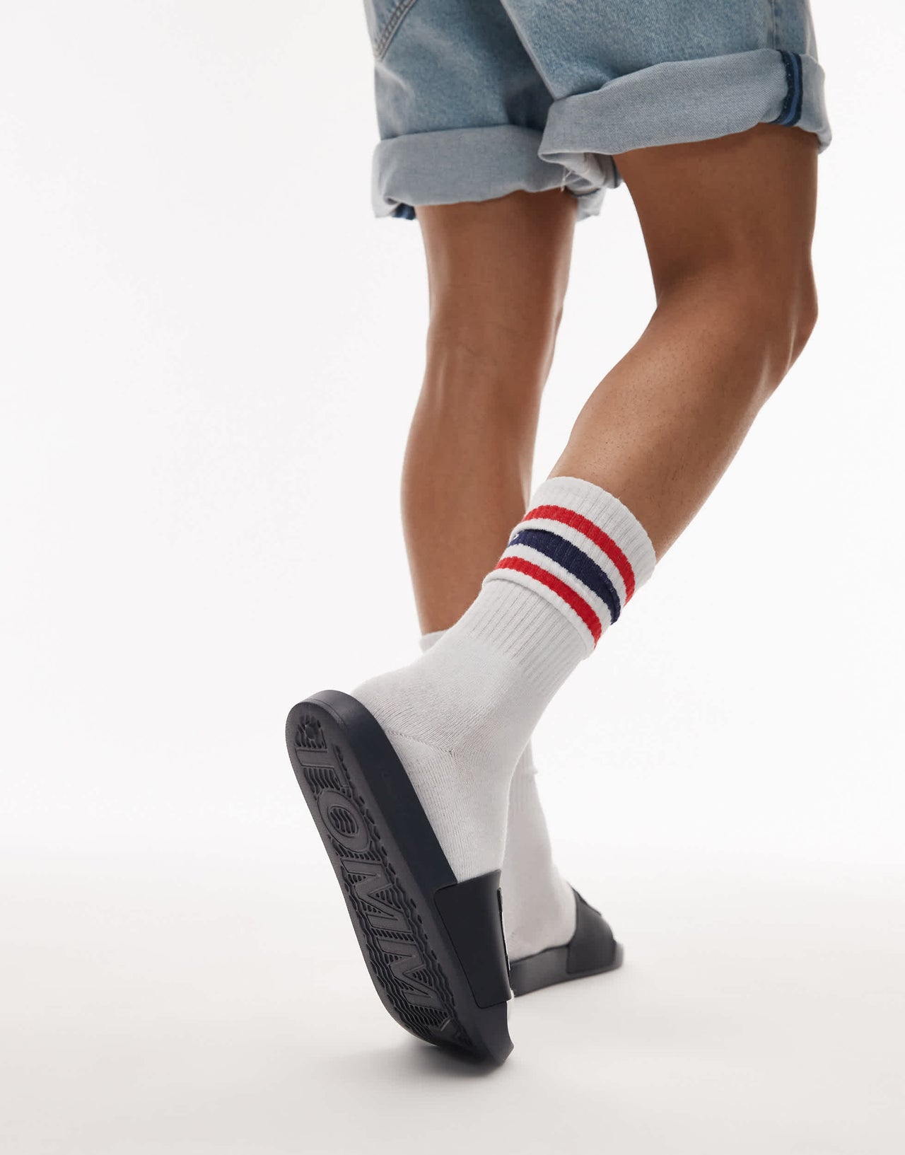 Tommy Jeans sliders in navy