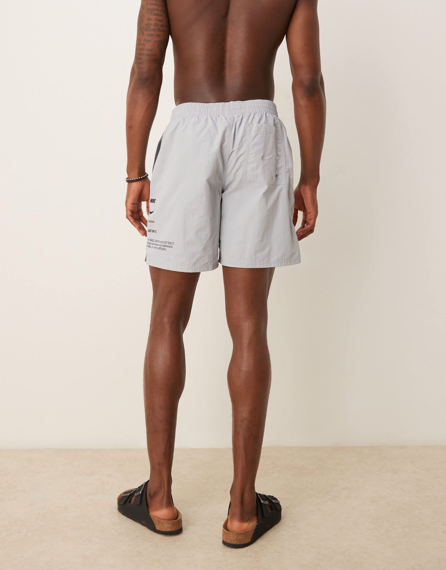Nike Specs 7 inch Volley swim shorts in grey