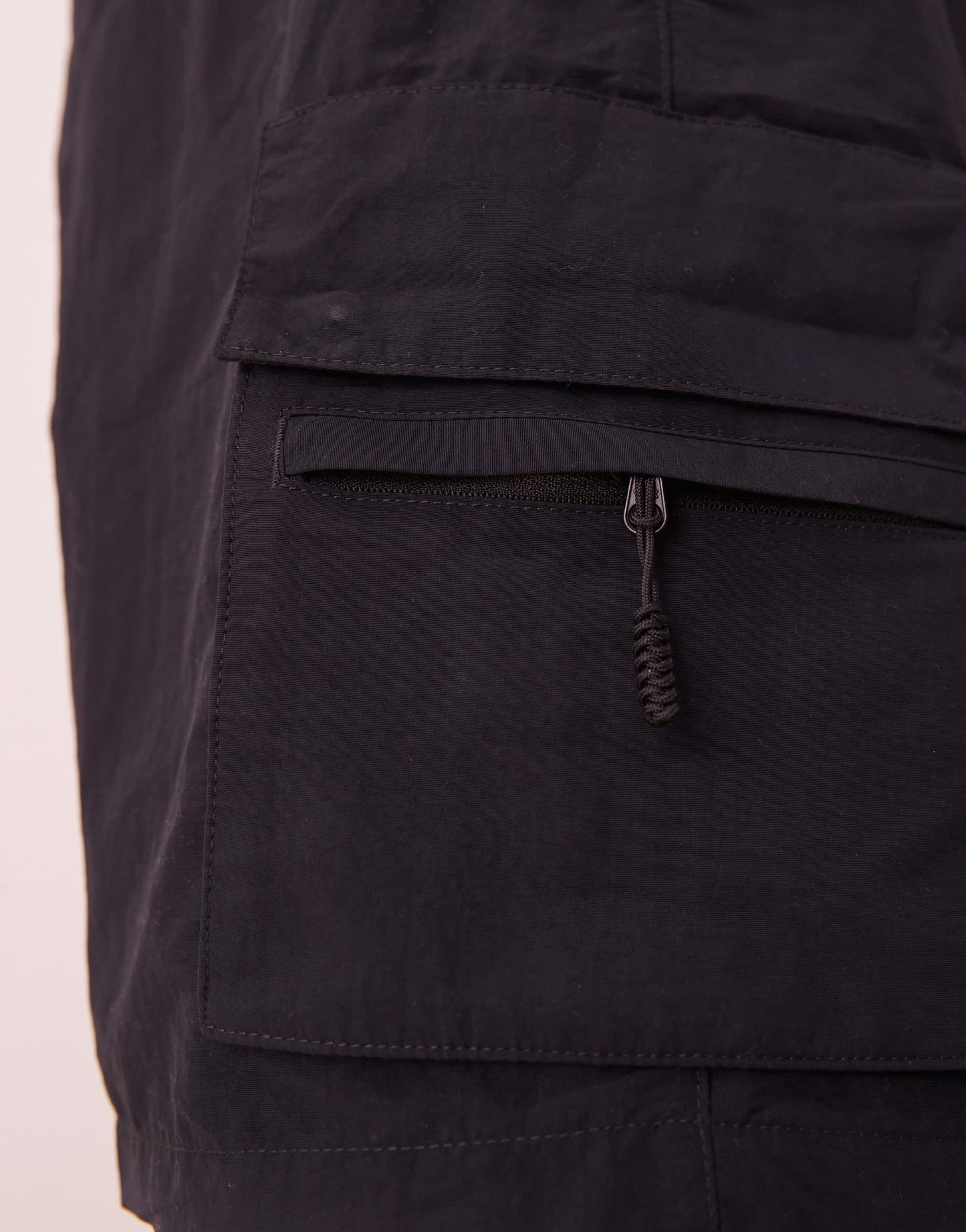 Nike 7 inch Volley multi pocket swim shorts in black