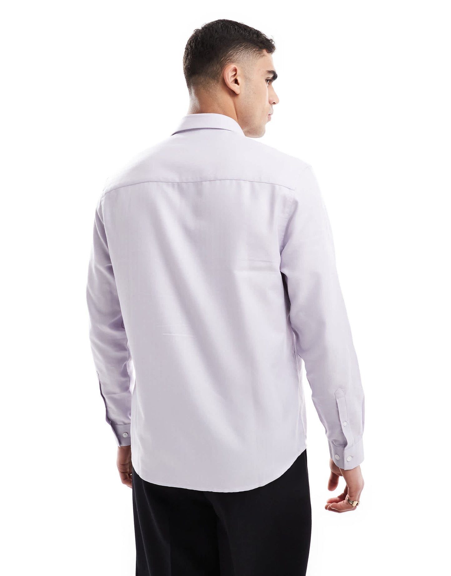 ASOS DESIGN regular shirt in pink