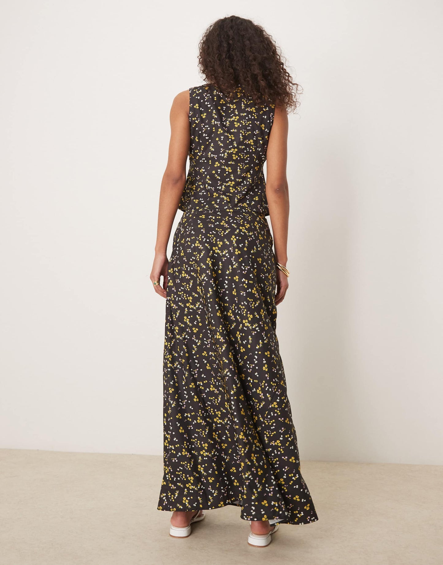 Kiss The Sky maxi slip skirt co-ord