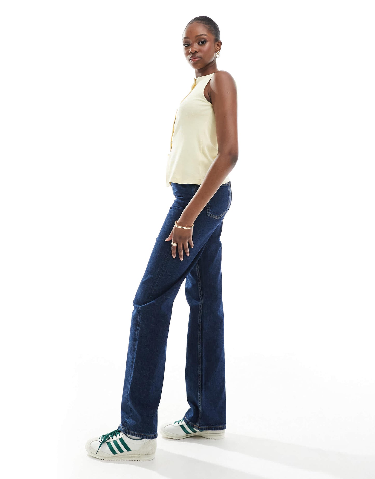 ASOS DESIGN Tall comfort stretch straight leg jeans in rinse
