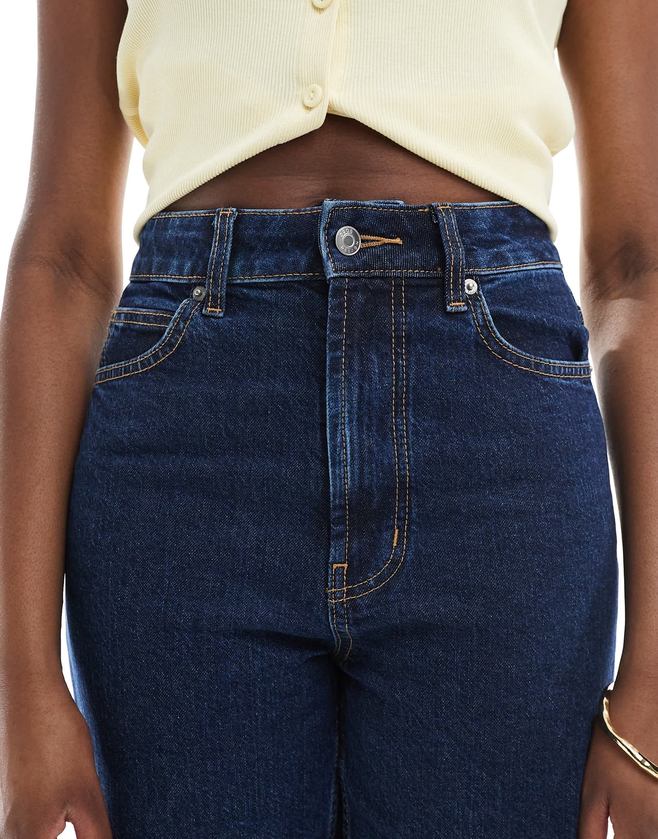 ASOS DESIGN Tall comfort stretch straight leg jeans in rinse