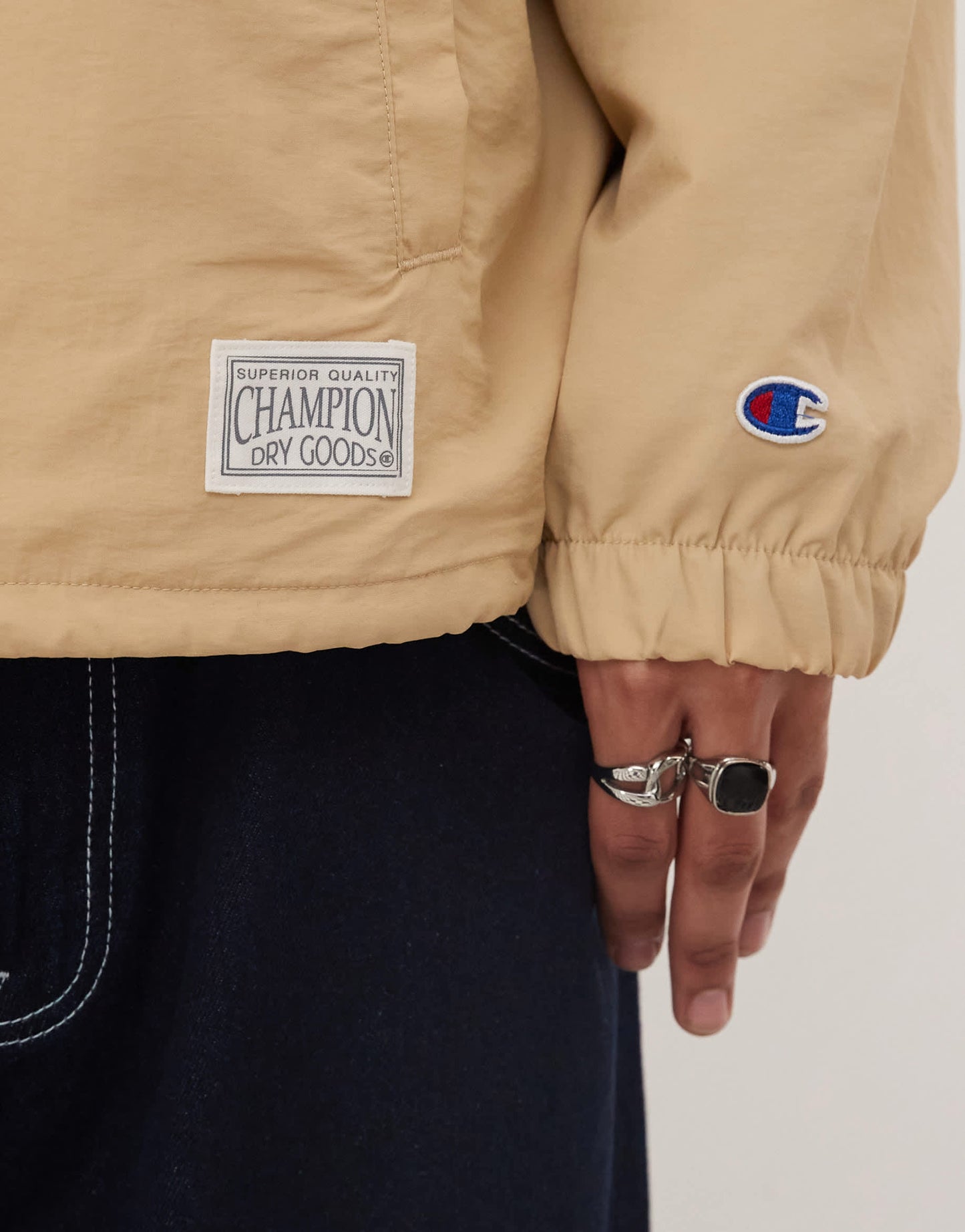 Champion Coach jacket in beige