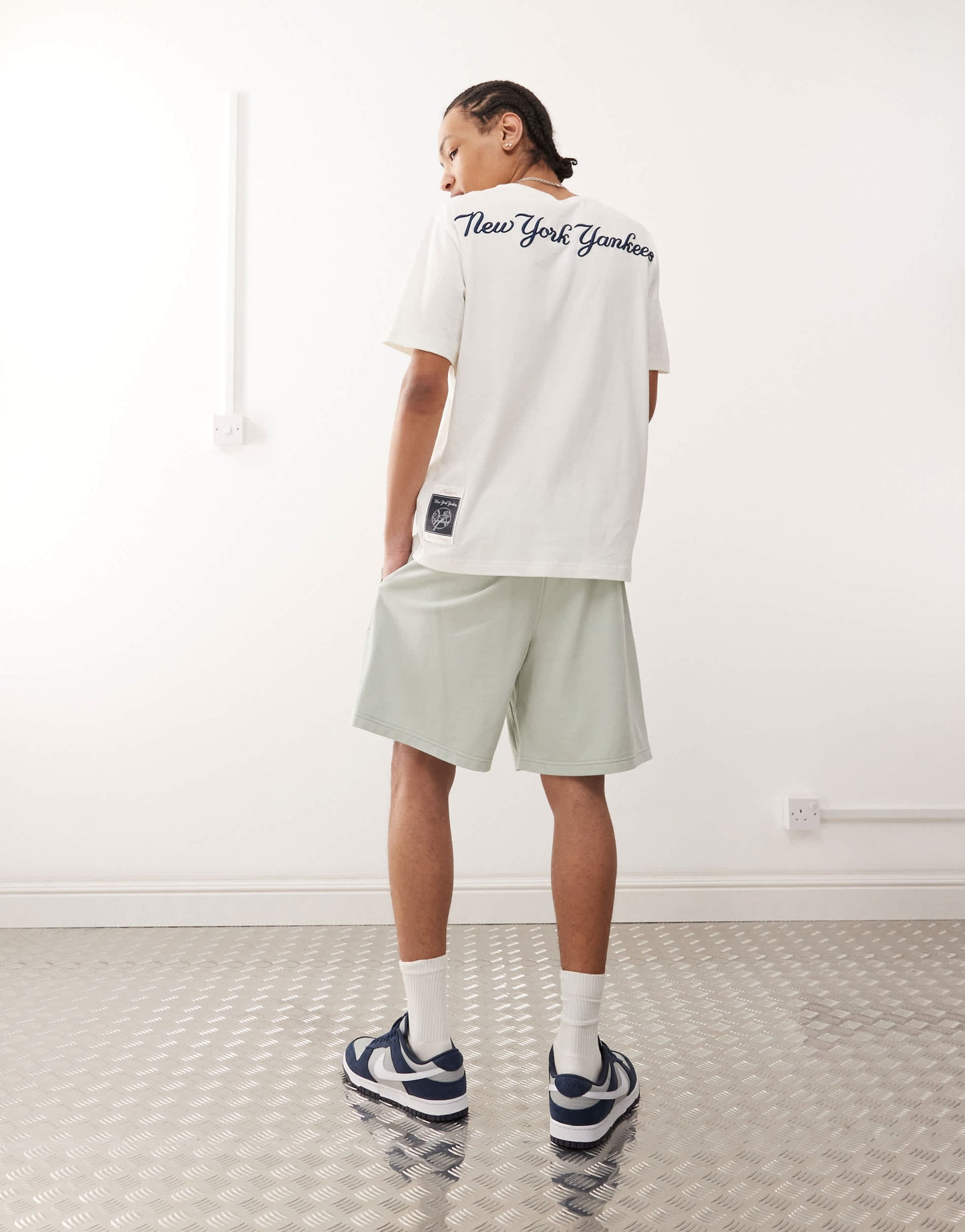 Champion shorts in mint green
