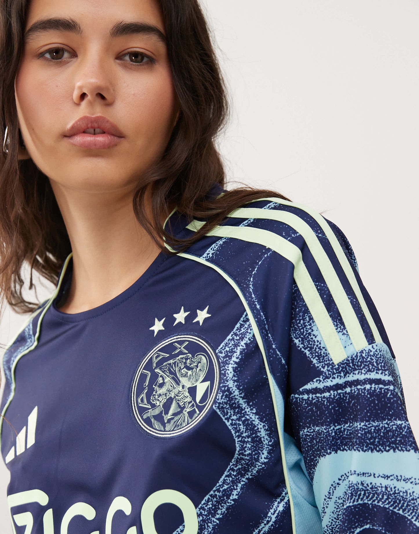 adidas Football Ajax 25/26 away jersey in blue