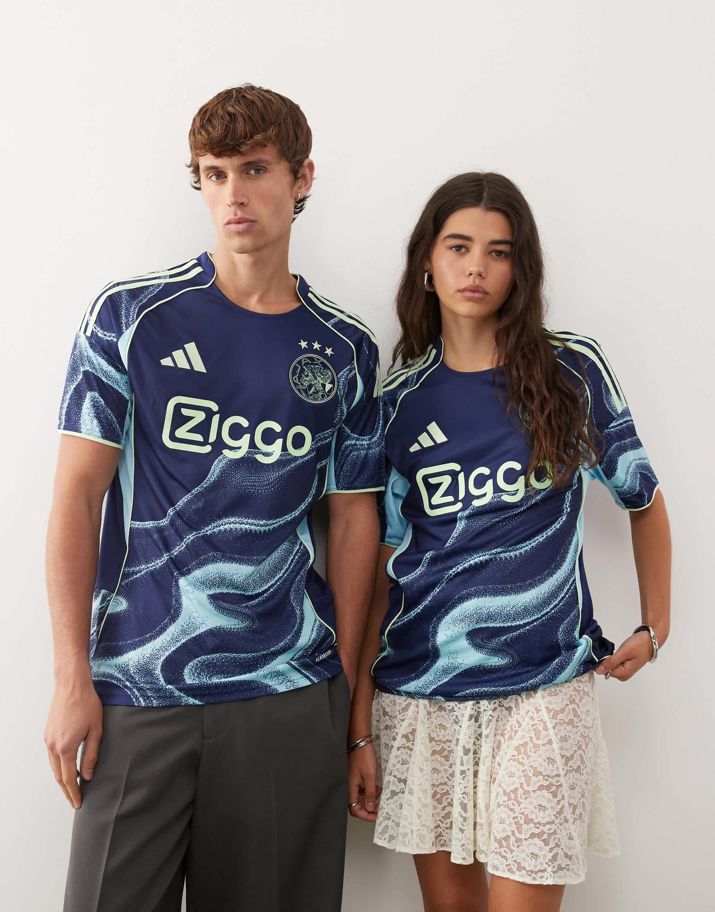 adidas Football Ajax 25/26 away jersey in blue