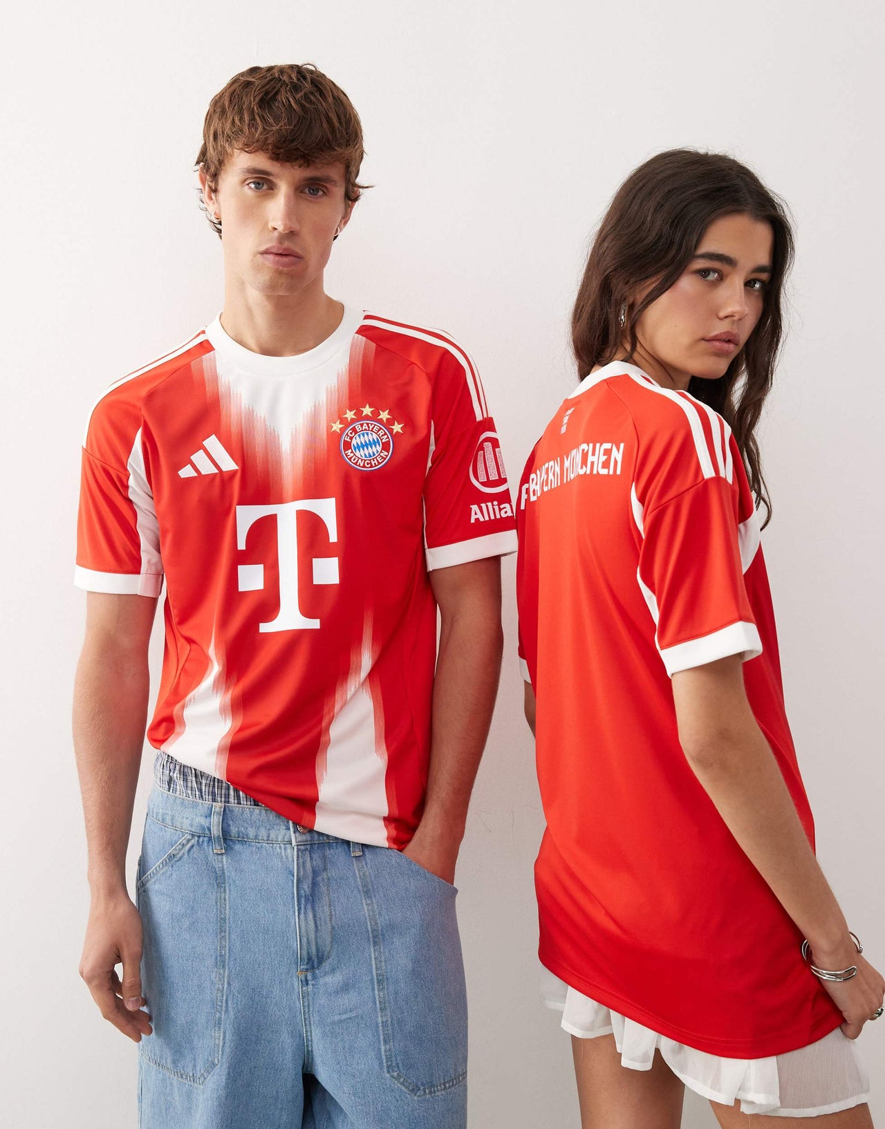 adidas Football FC Bayern Munich 25/26 home jersey in red