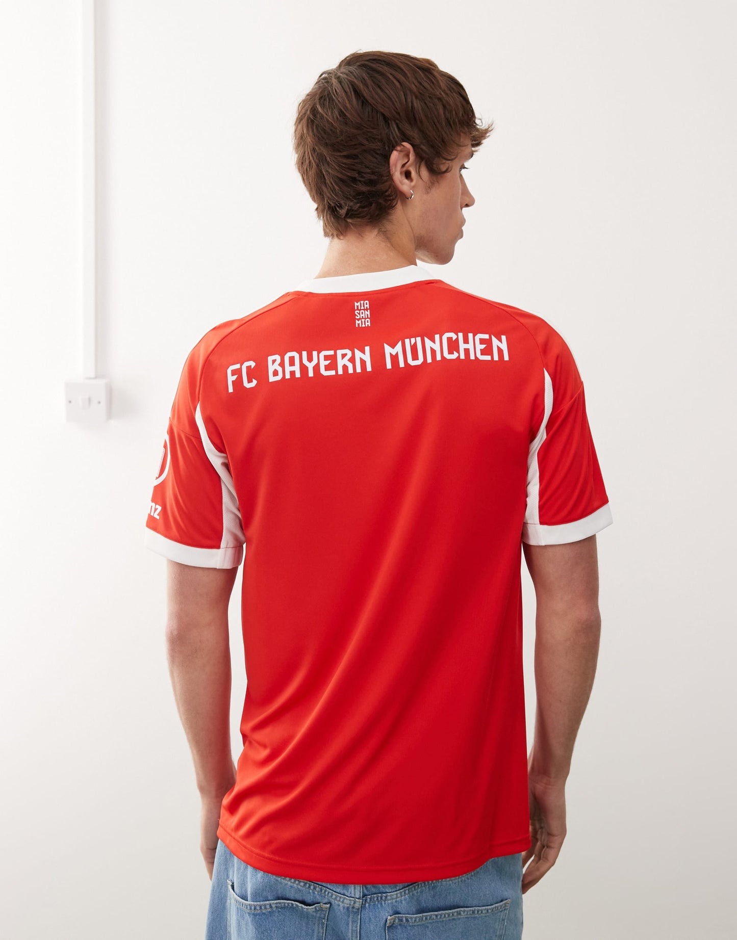 adidas Football FC Bayern Munich 25/26 home jersey in red