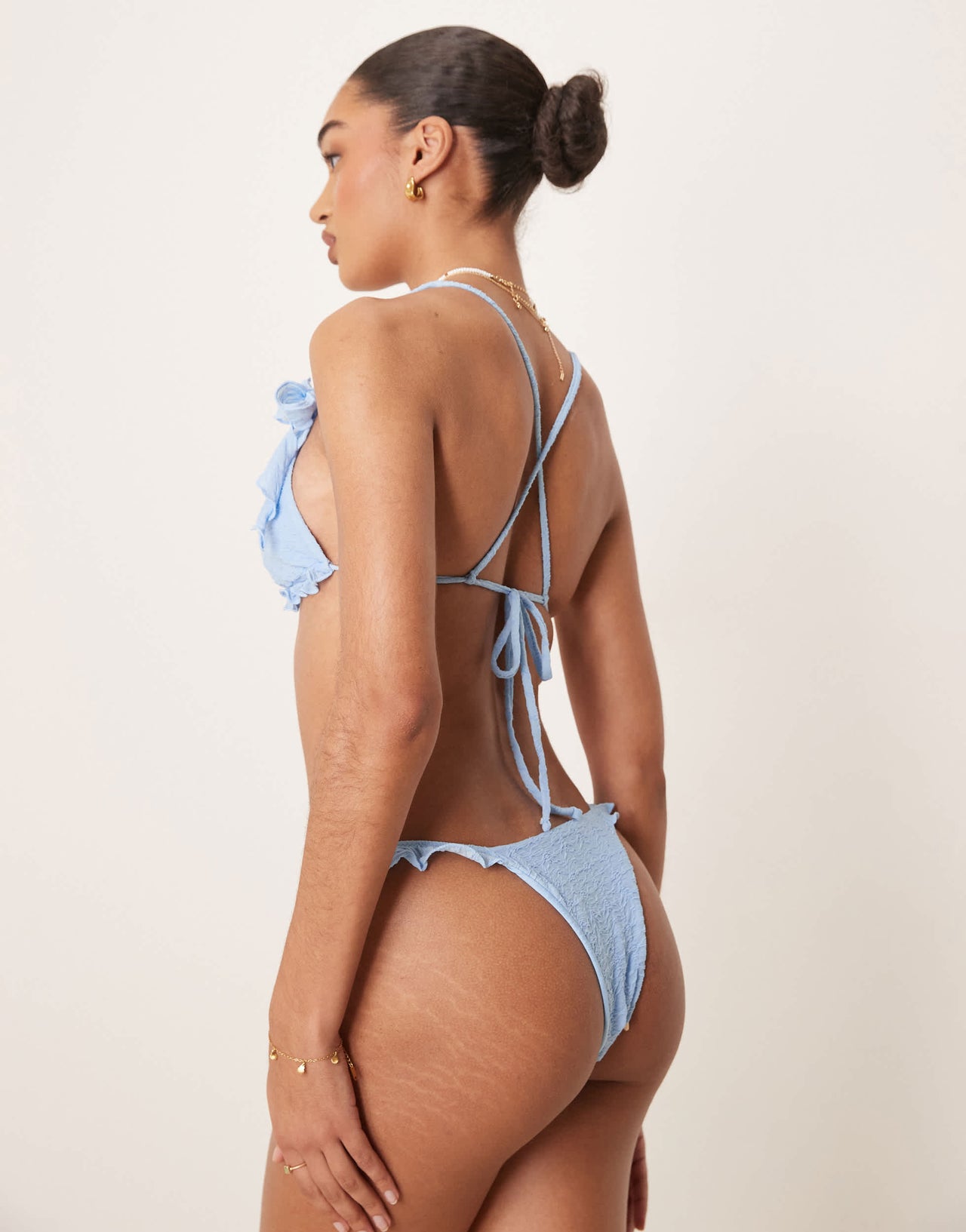 Wild Lovers Blue Lagoon bikini bottom in blue