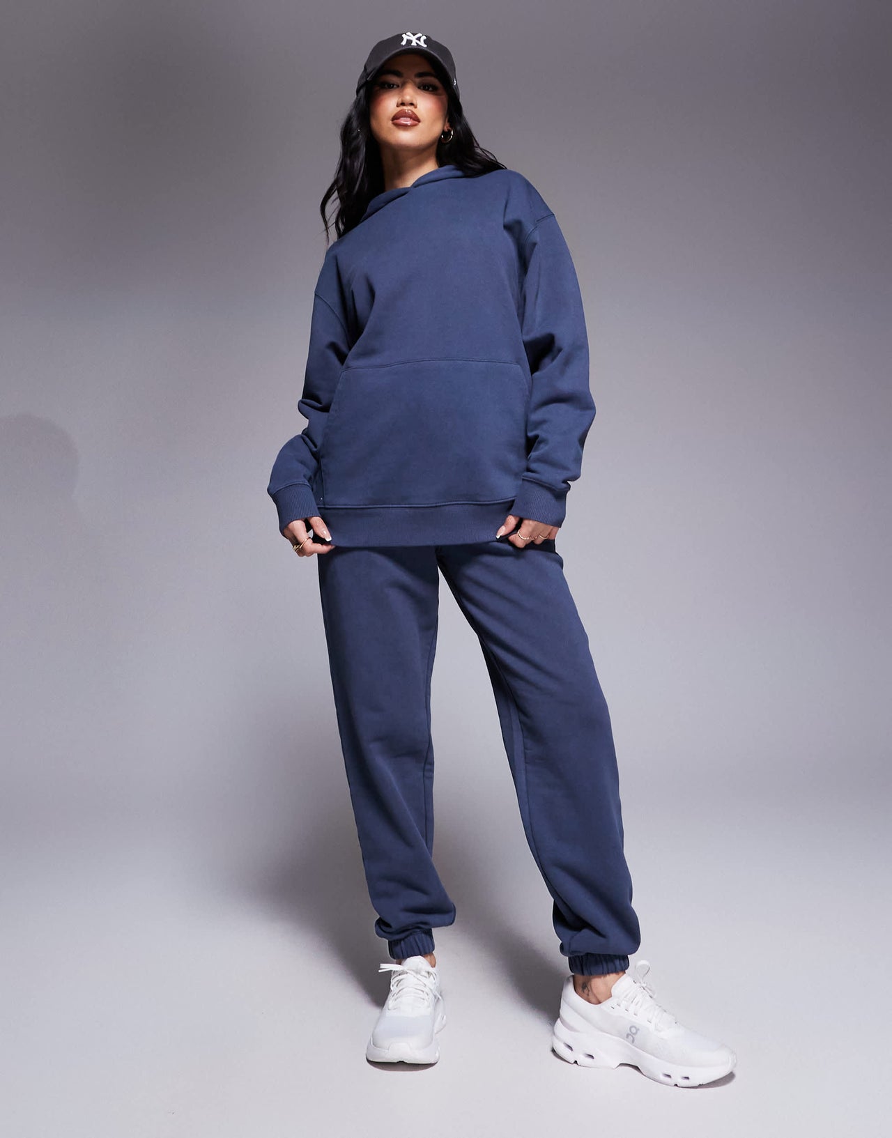 4505 quick dry heavyweight training hoodie in washed navy