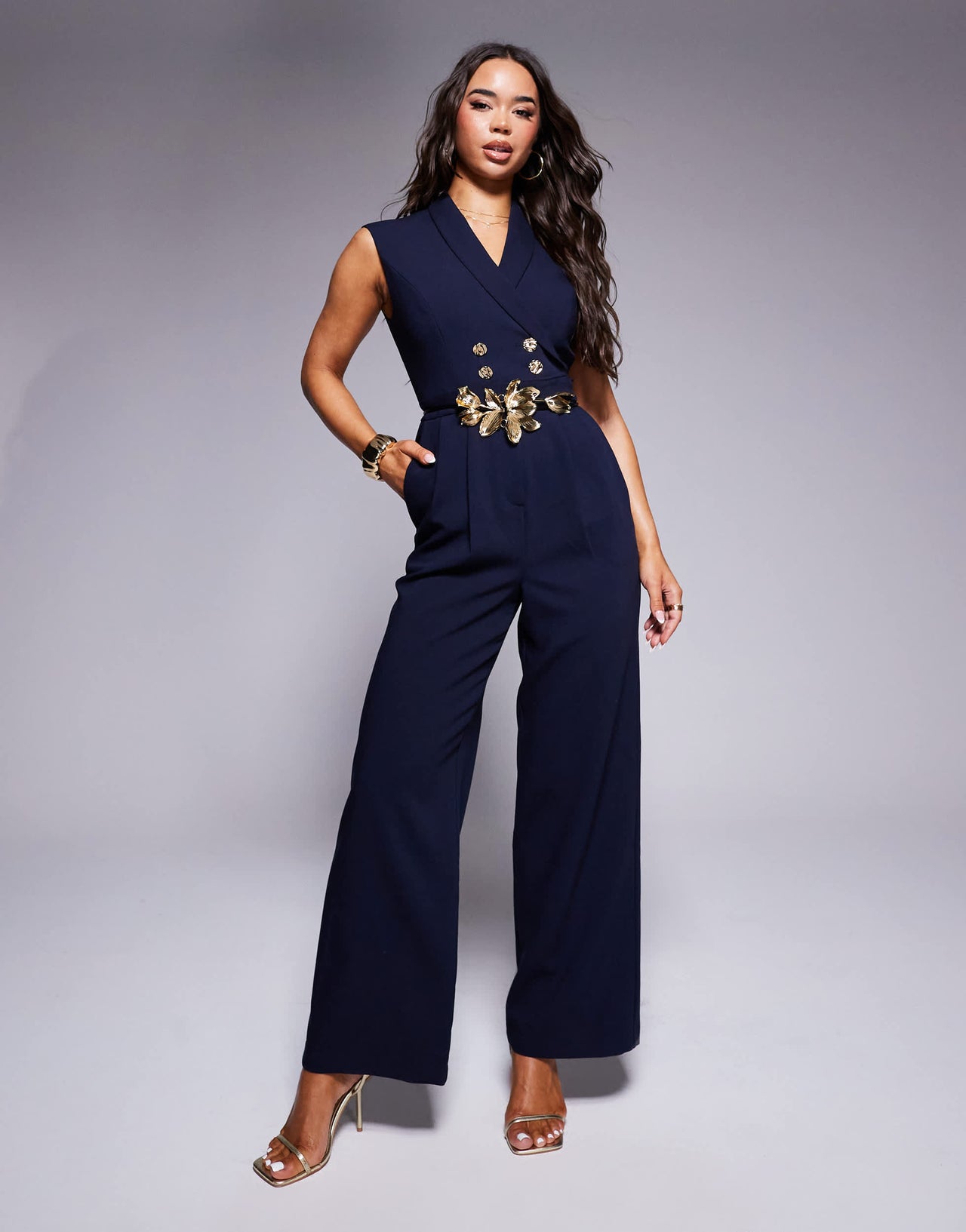 Ever New jumpsuit In navy