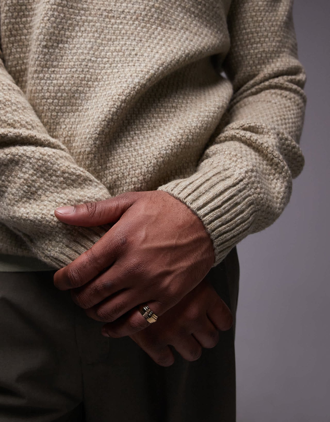 Mango sweatshirt in washed green