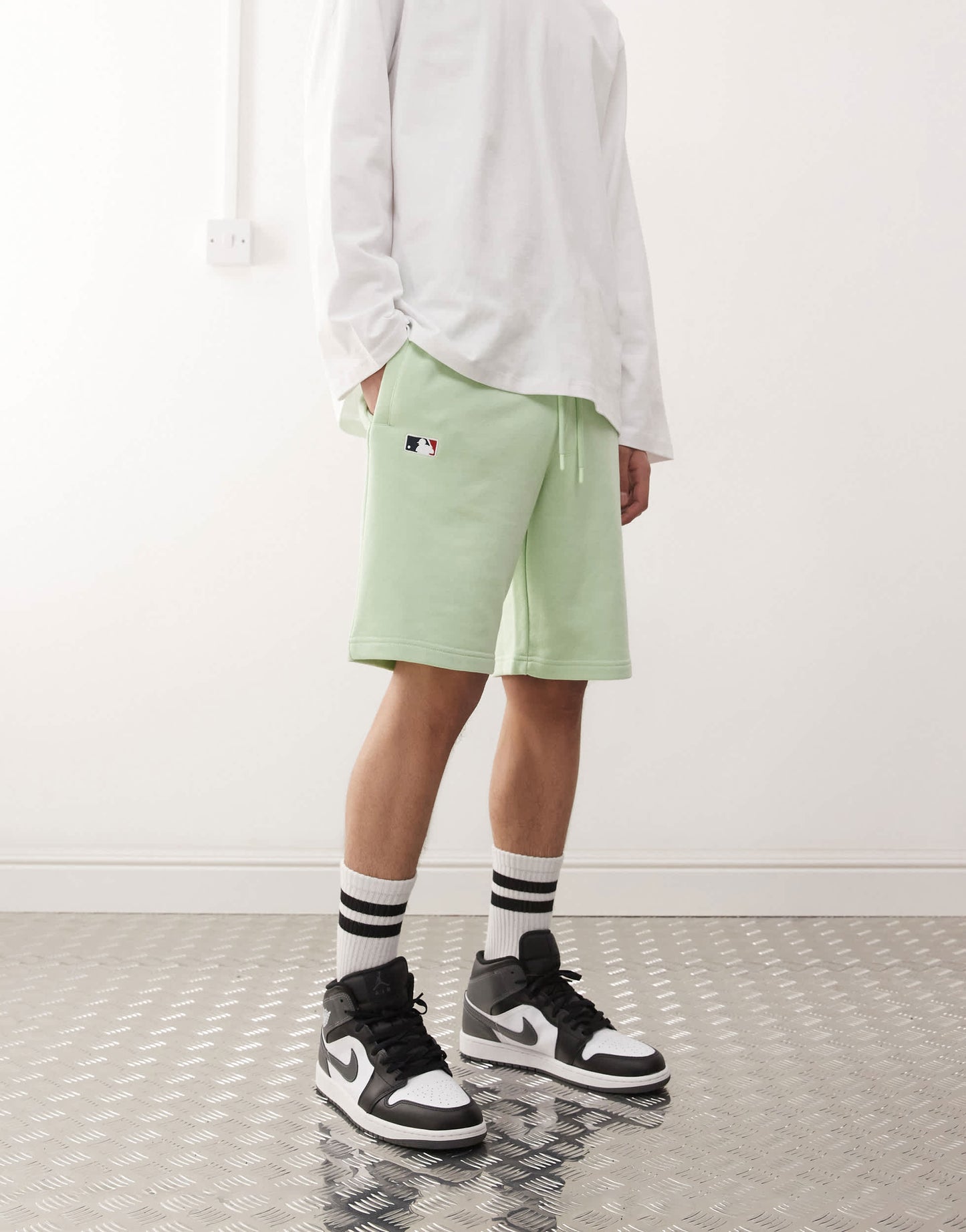 47 Brand NY Yankees shorts in mint green