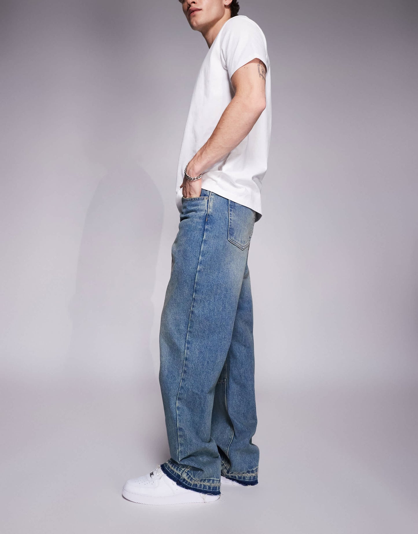 Good For Nothing baggy jeans in blue