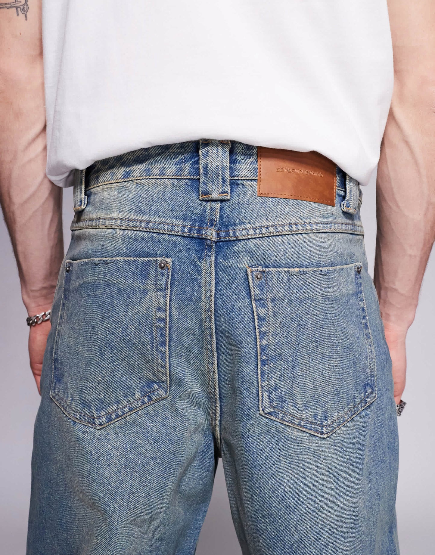 Good For Nothing baggy jeans in blue