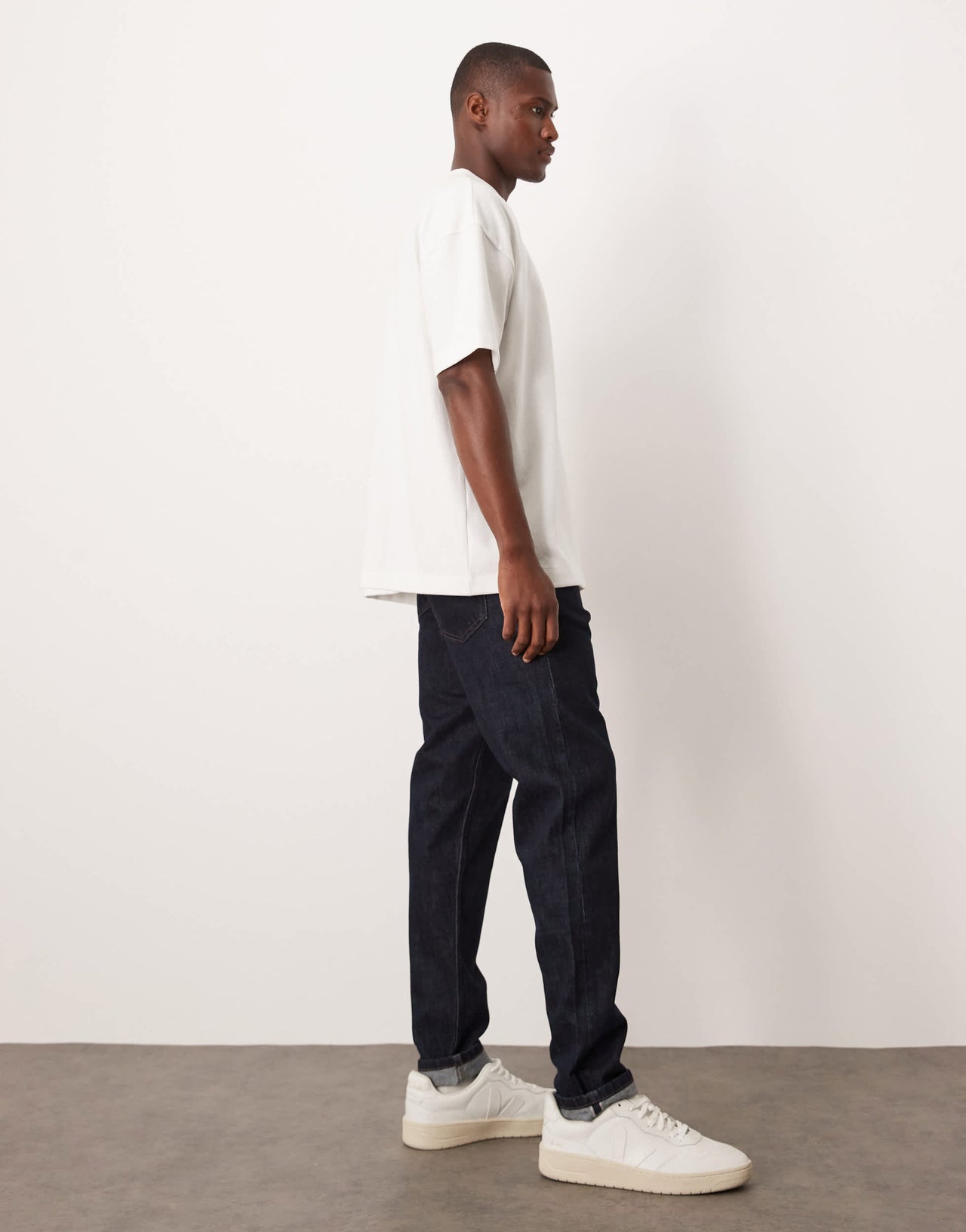 ASOS DESIGN heavyweight oversized t-shirt in white soft touch