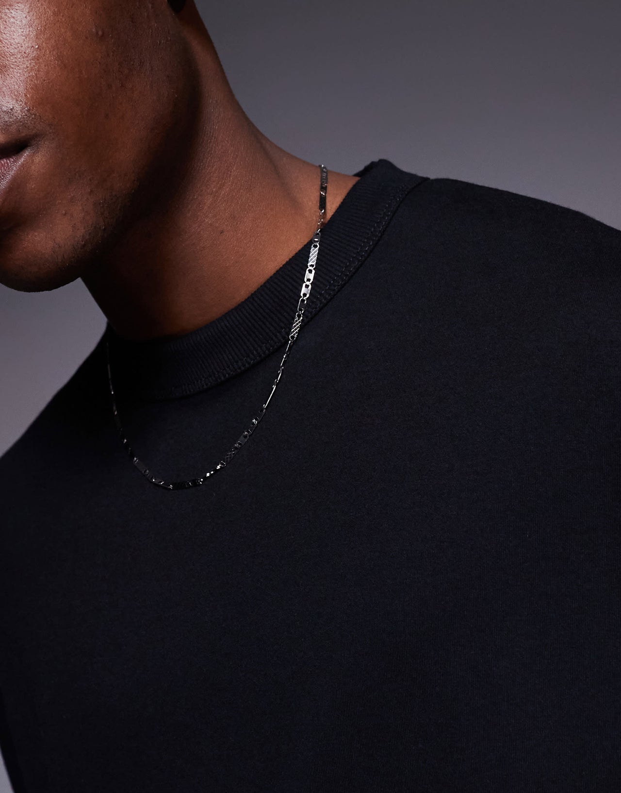 ASOS DESIGN soft touch boxy oversized t-shirt in black