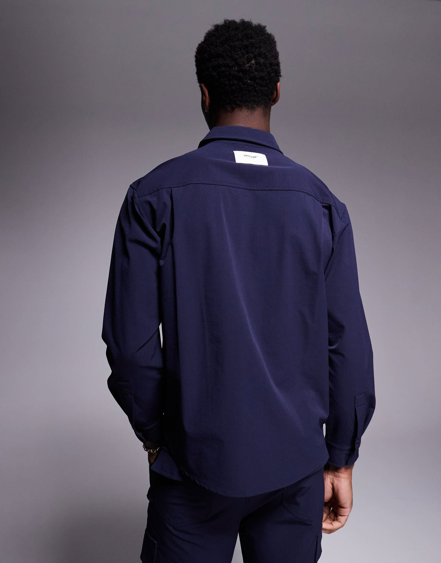 Sixth June utility shirt co-ord in navy